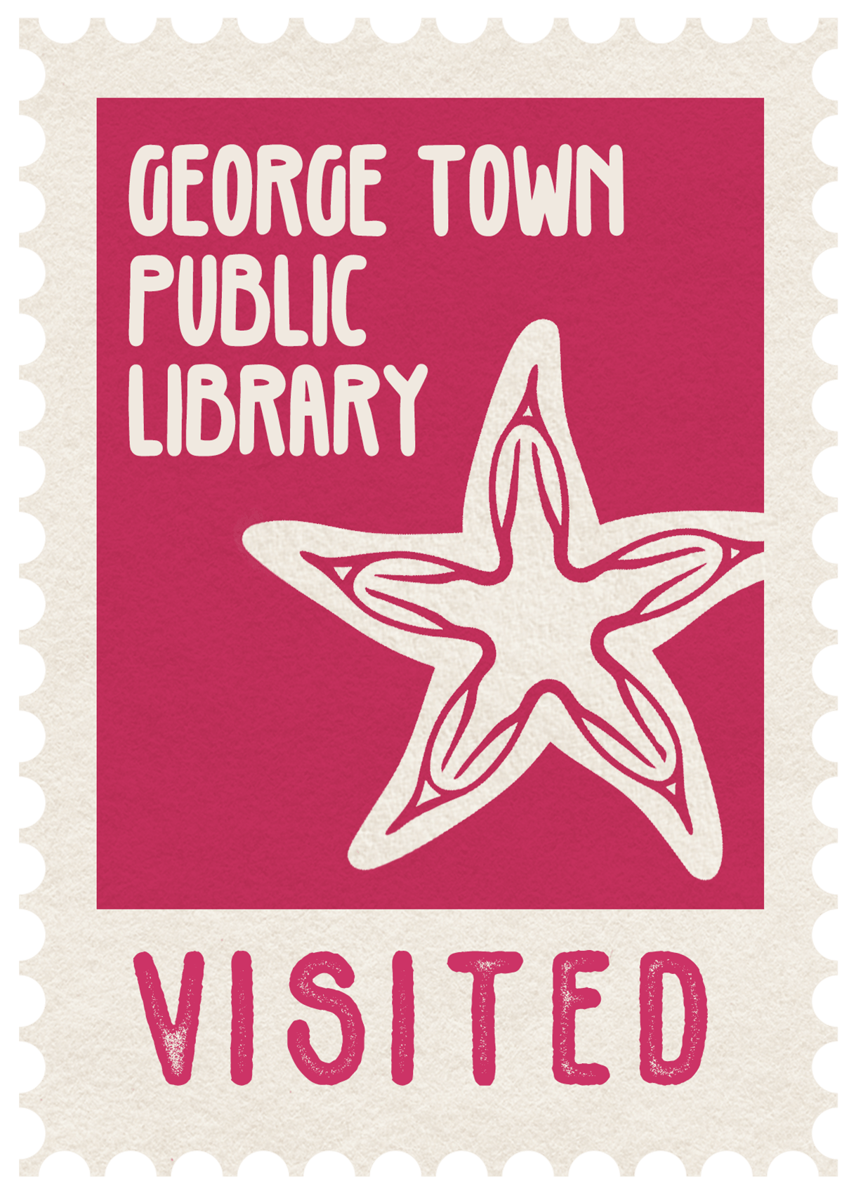 Sticker - George Town Public Library
