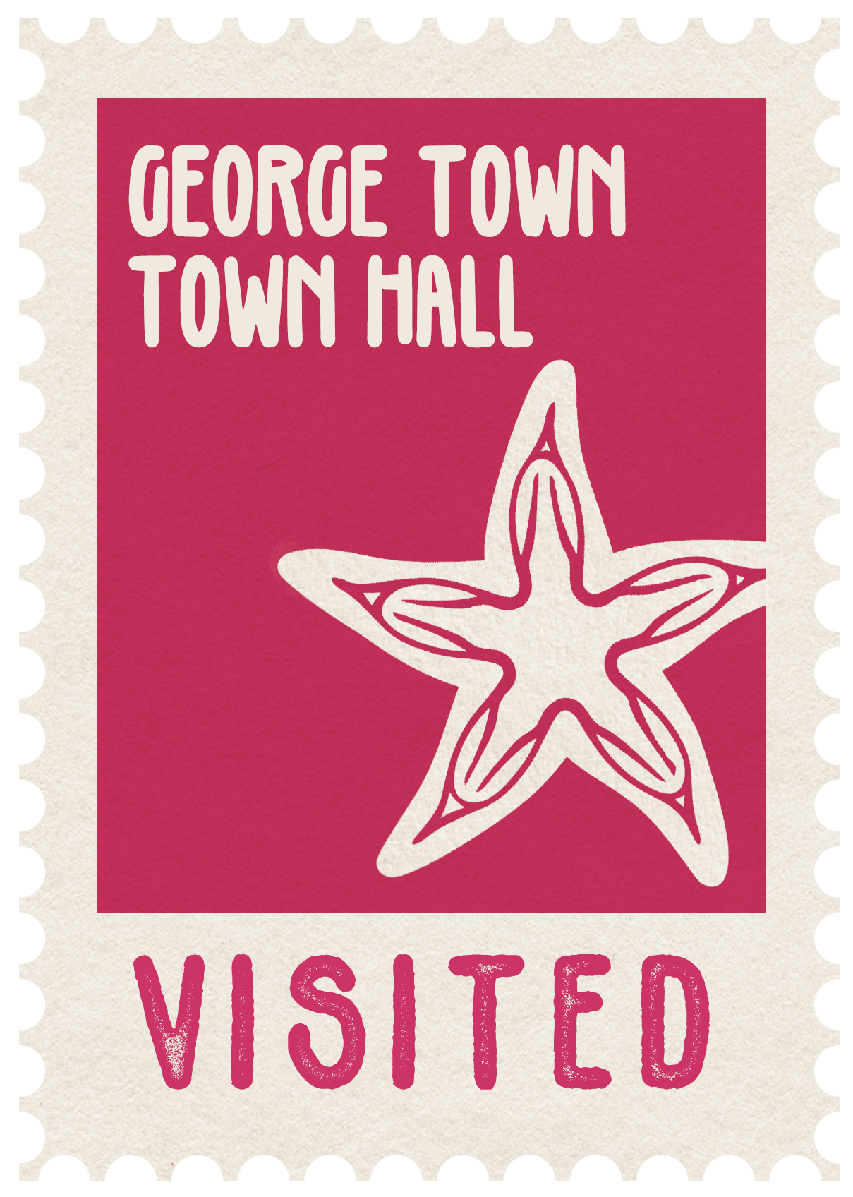 Sticker - George Town Town Hall